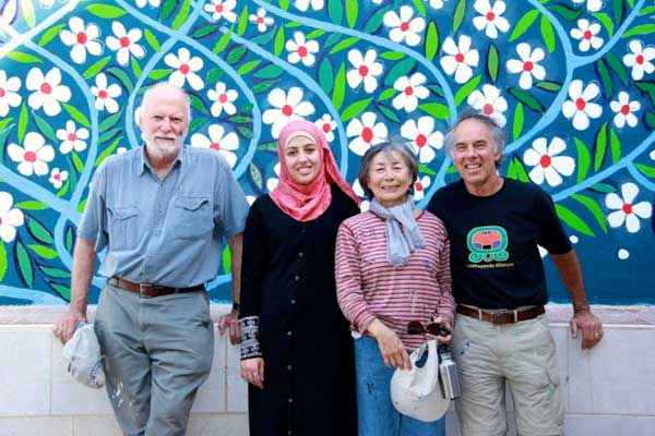 Al Aqaba, Mural, Lily Yeh, Barefoot Artists